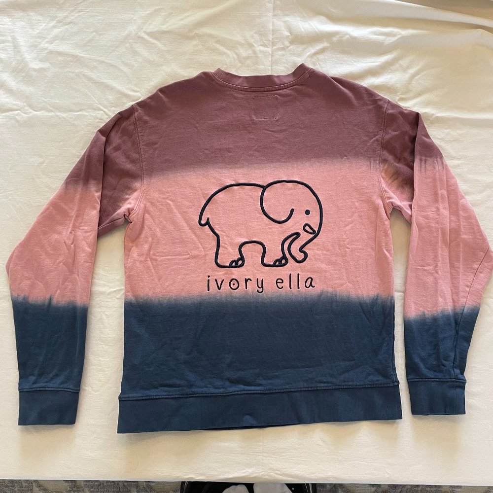 Ivory Ella XS summer weight terry sweatshirt